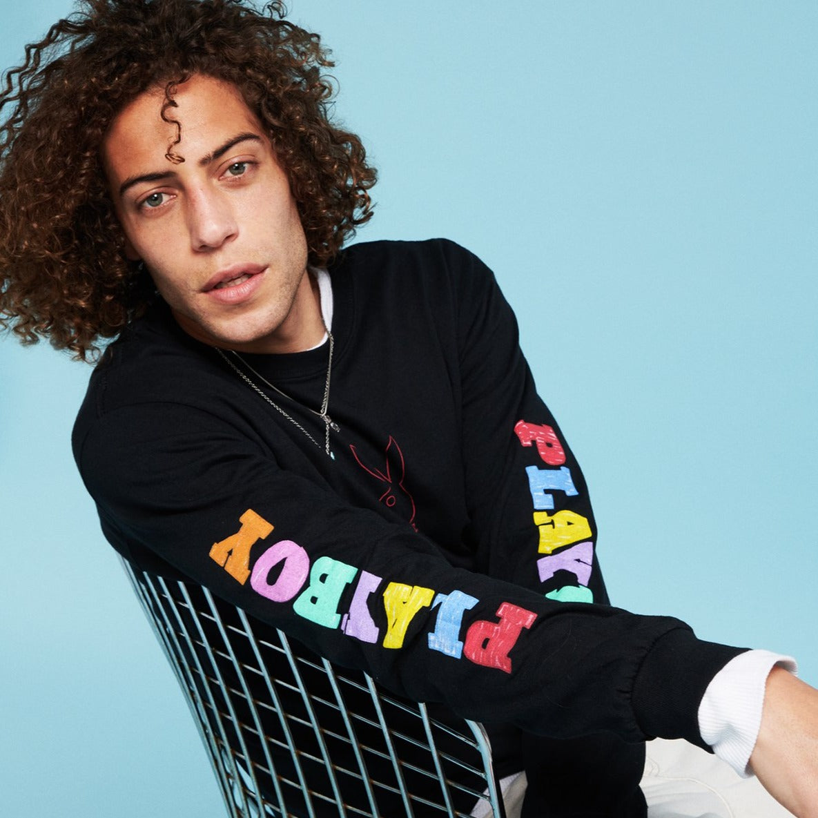 Playboy long sleeve best sale shirt