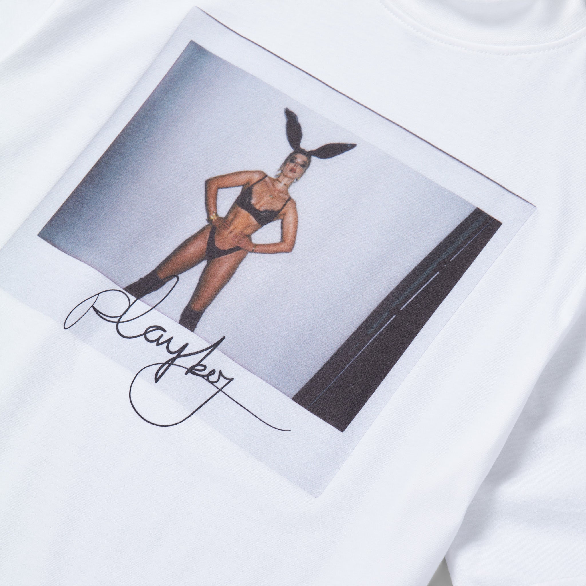 November 2020 Playmate Khrystyana Polaroid Print T-Shirt