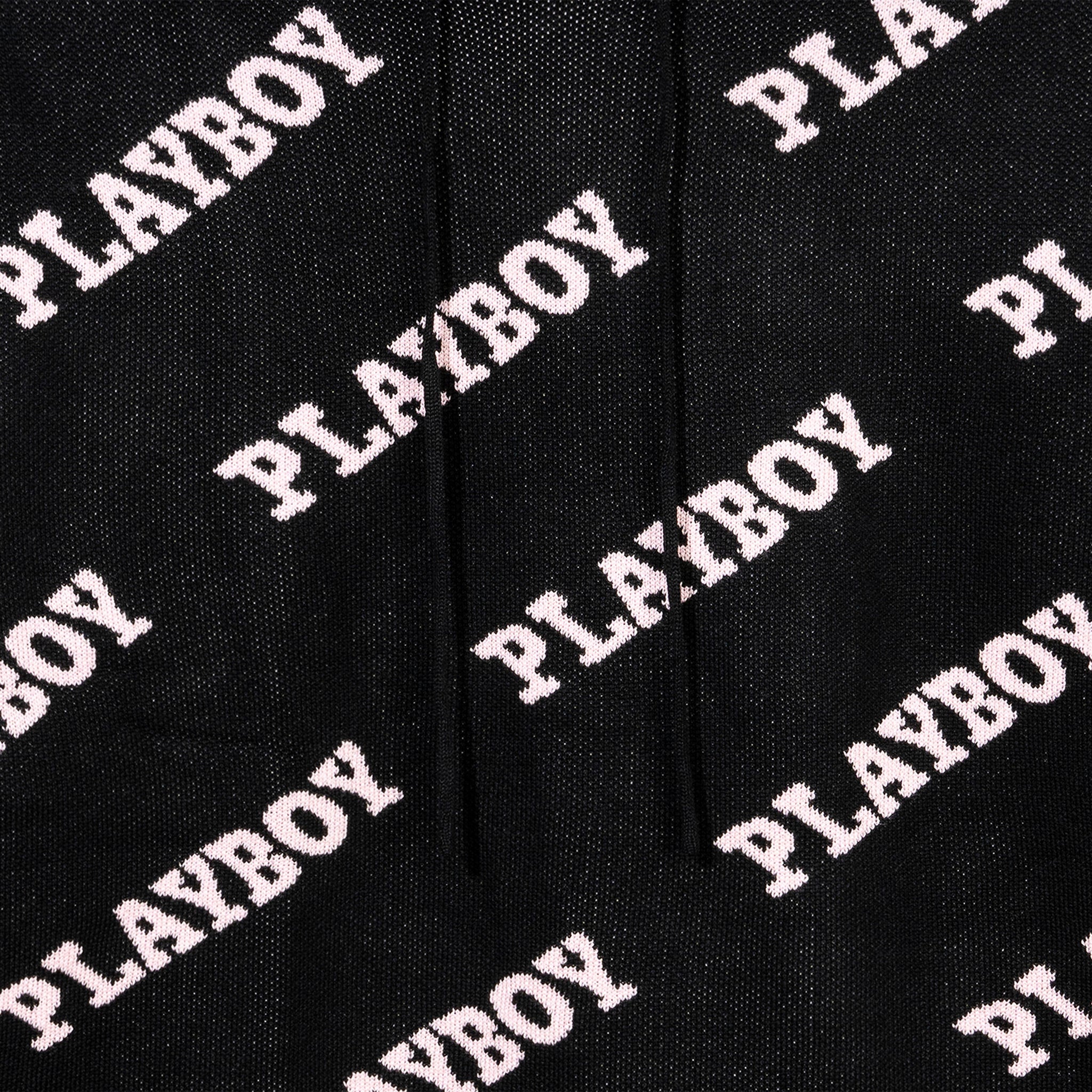 Women's Playboy Masthead Intarsia Knit Hoodie