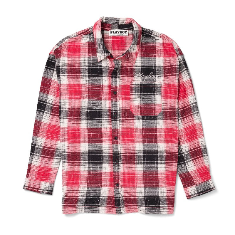 Men's Script Flannel