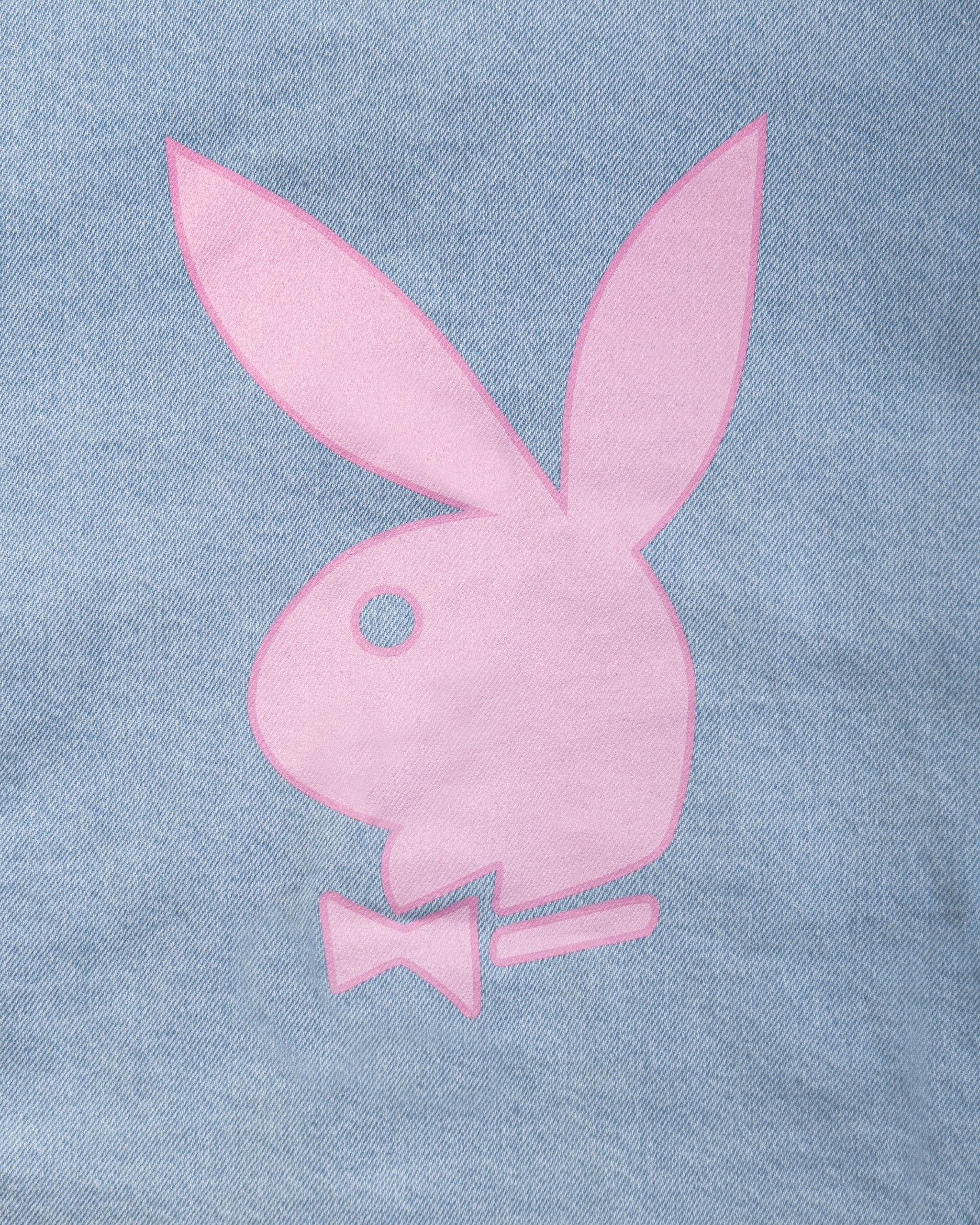 Women's Pink Bunny Denim Jacket